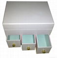 nice designed women paper drawer box for jewelry collection 2