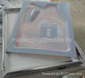 Vacuum forming face panel snap open light box  2