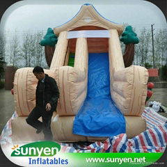 Giant Inflatable Trees Slide for Kids and Adults