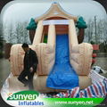 Giant Inflatable Trees Slide for Kids and Adults 2