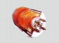 Air cooled cast metal heater