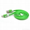 Flat Micro USB Cable for iphone 5