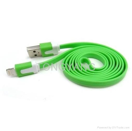Flat Micro USB Cable for iphone 5