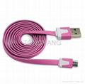 flat micro usb cable 1