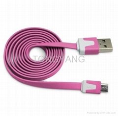 flat micro usb cable