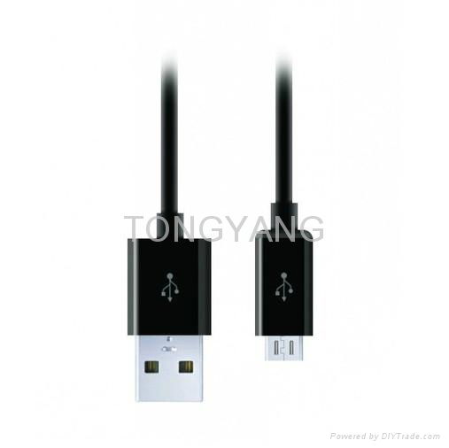 Round micro usb cable for iphone 4 4