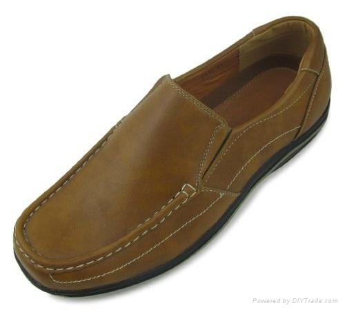 Slip on mens leather shoes distributor
