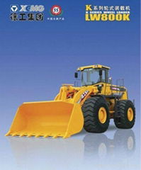 wheel loader from China manufacture XCMG