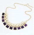 2014 fashion enamel choker necklace