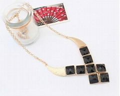 Wholesale Europeans style statement jewelry necklace 