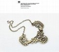 Chinese supplier wholesale fashion jewelry crystal necklace  3