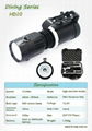45W HID Xenon Diving Torch Flashlight led Handheld perfossional diving light  1