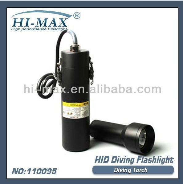 Hi-Max Scuba Diving Equipment 65W HID Xenon Lamp Diving Torch Flashlight