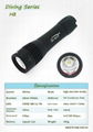 Mi-light cree xm-l u2 led 1200lumen