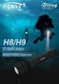 Mi-light cree xm-l u2 led 1200lumen Diving Flashlight  2