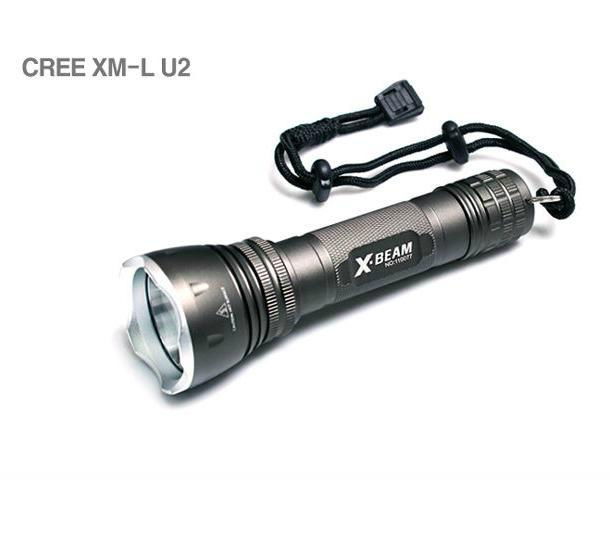 high performance cree xm-l U2 LED flashlight for camping light