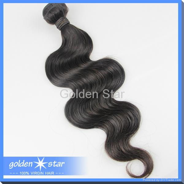 100% wholesale 7A Brazilian body wave human hair extensions for black woman  2