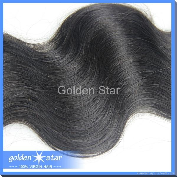 100% wholesale 7A Brazilian body wave human hair extensions for black woman  4