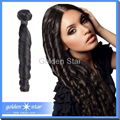 malaysian hair spring curly hair weave human remy hair weave 1