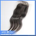 4"*4" Lace top Closure virgin hair