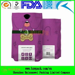 pet food stand up pouch packing