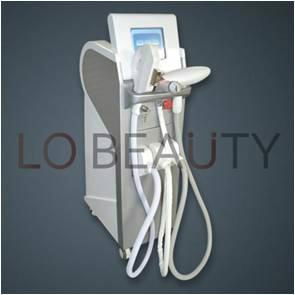 E-light+IPL+RF+ND:yag laser 4 in one system 