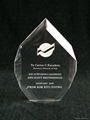 Acrylic Award Perspex Trophy with Laser Engraved LOGO 1