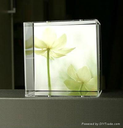 Clear acrylic with magnet Photo Frame 2