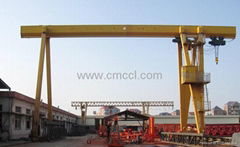 MH25t - 20m - 9m  Railway Yard Single Girder Gantry Crane