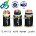 0.6 / 1KV PVC Insulated Low Voltage Electric Power Cable 1