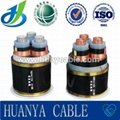 6KV Steel Tape Armoured XLPE Insulated Electric Power Cable 1