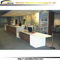 Cambered Corian Solid Surface Beauty Salon Reception Desk 4