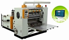 Z fold hand towel paper making machine