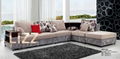 Modern Wooden Fabric Sofa Set L.A050