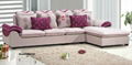 Red Fabric Sofa LS279S for Living Room 