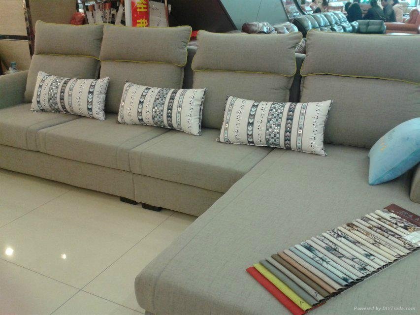 Comfortable Sectional Leisure Leather Sofa Set 818#