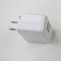Wholesale 2014 5 V 2000 mA Portable usb house charger with US Pl 5