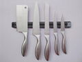 stainless steel hollow handle kitchen knife set  3