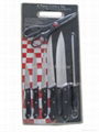 stainless steel kitchen knife set