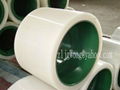 10"  White Rubber Roll For Rice Mill Huller 1