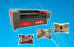 Laser cutting machine for car seat cover
