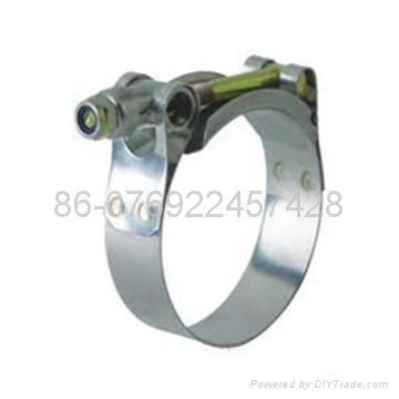 T-type hose clamp(heavy duty hose clamp )