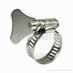 American hose clamp with handle