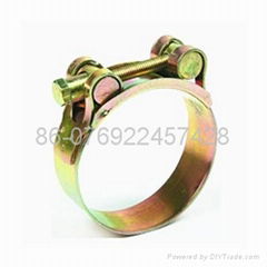 Heavy duty hose clamp