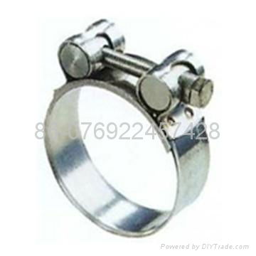 Heavy duty hose clamp