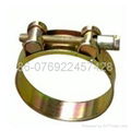 Heavy duty hose clamp