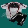 2010 Scott Team White Cycling Jersey and Shorts Set 