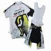 2011 Scott WhiteYellow Cycling Jersey