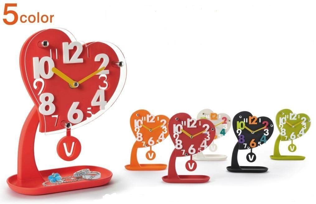 YLT3102 apple shape desk clock with storage box BINGO (China
