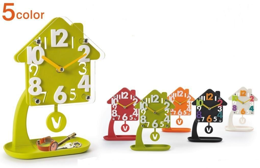 YLT3102 apple shape desk clock with storage box BINGO (China